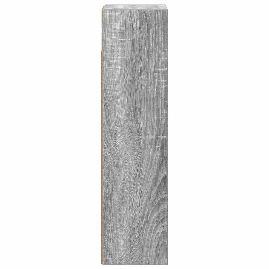 Badkamer wandkast met plank Grijze Sonoma 20 x 16 x 62,5 cm