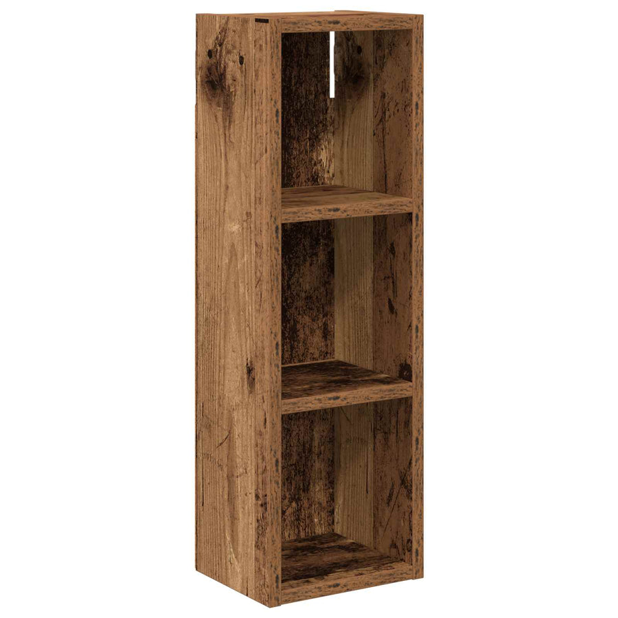 Badkamer wandkast Oudhout 20 x 16 x 62,5 cm Geconstrueerd hout