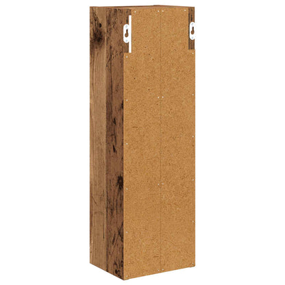 Badkamer wandkast Oudhout 20 x 16 x 62,5 cm Geconstrueerd hout