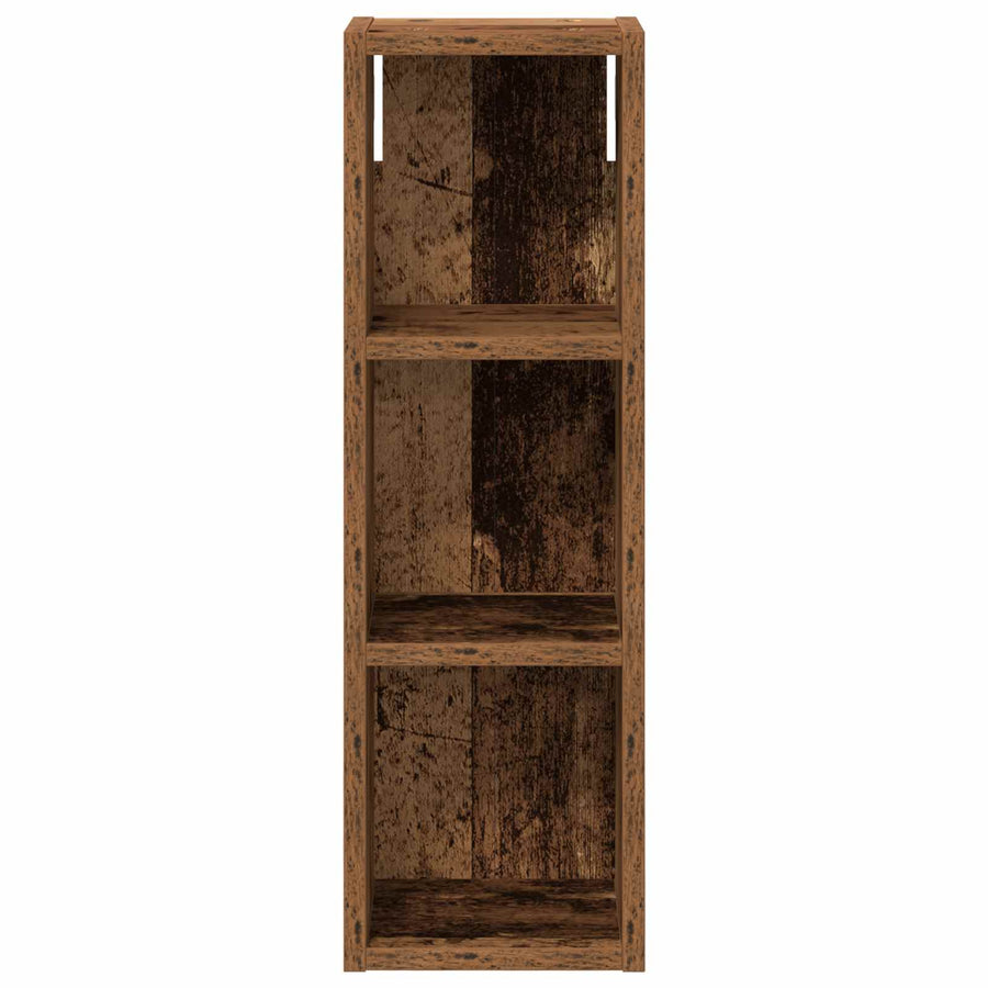Badkamer wandkast Oudhout 20 x 16 x 62,5 cm Geconstrueerd hout