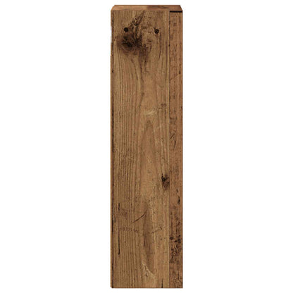 Badkamer wandkast Oudhout 20 x 16 x 62,5 cm Geconstrueerd hout