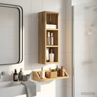 Bathroom wall cabinet Artisan oak 20 x 16 x 62.5 cm