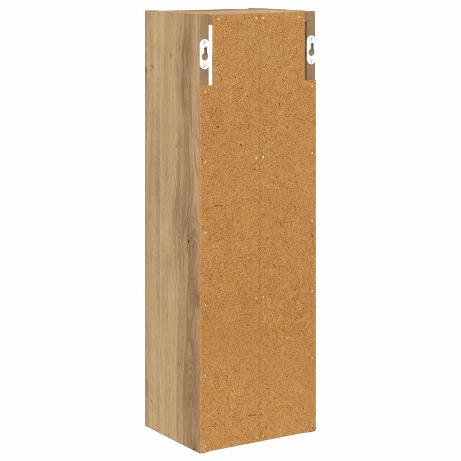 Badkamer wandkast Ambachtelijk eiken 20 x 16 x 62,5 cm
