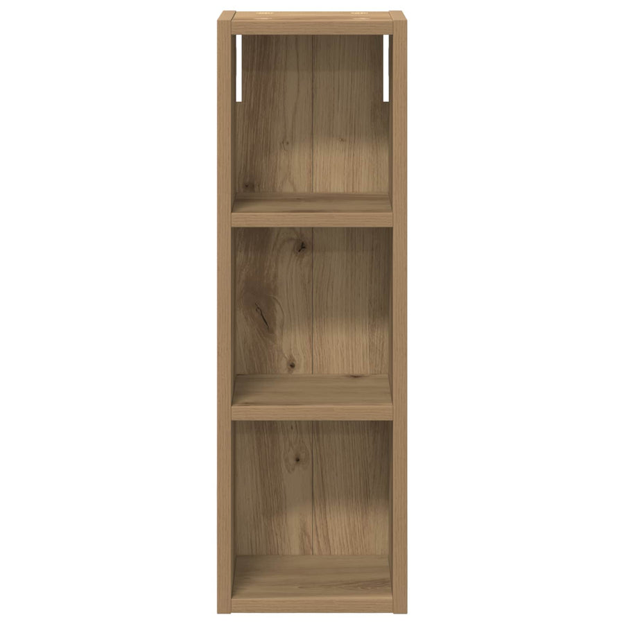 Badkamer wandkast Ambachtelijk eiken 20 x 16 x 62,5 cm