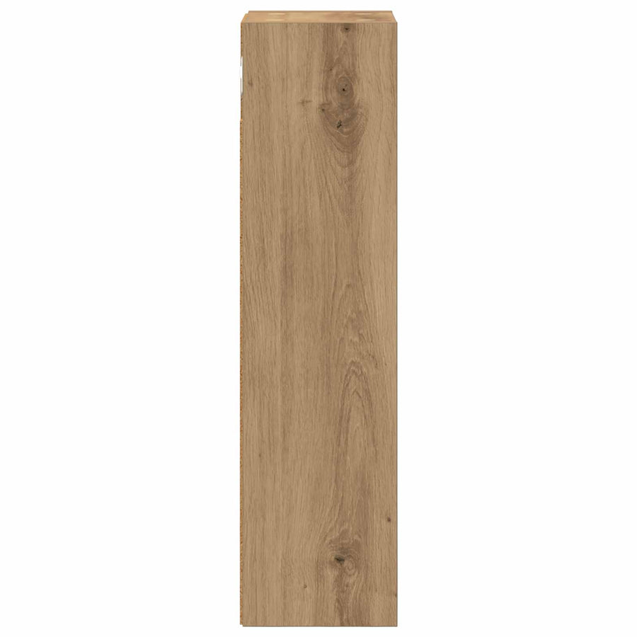 Badkamer wandkast Ambachtelijk eiken 20 x 16 x 62,5 cm