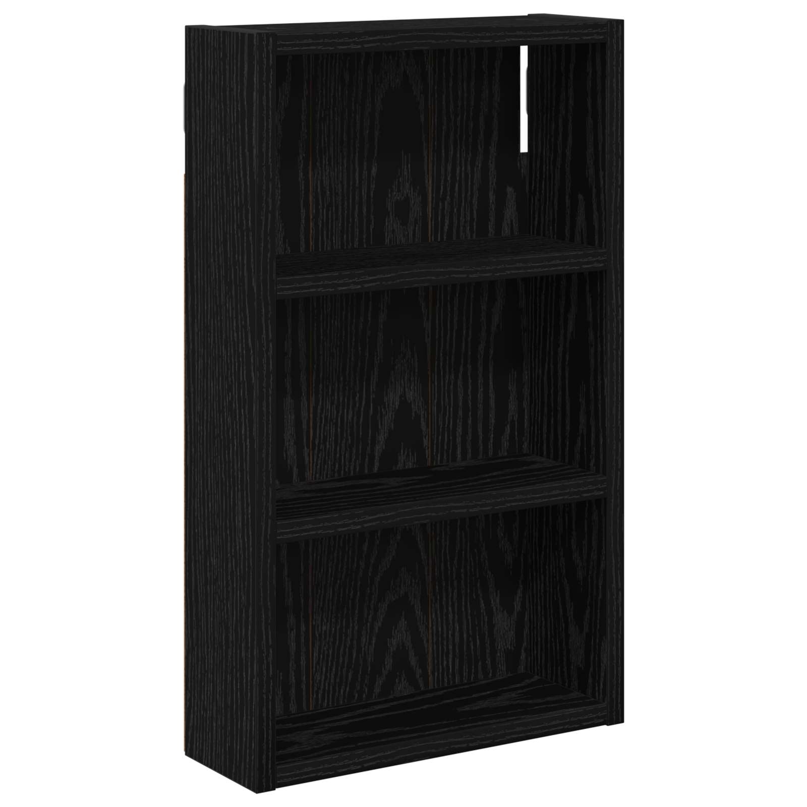 Badkamer wandkast Zwarte Eik 30 x 10 x 50 cm Geconstrueerd hout