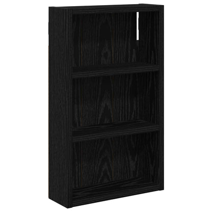 Badkamer wandkast Zwarte Eik 30 x 10 x 50 cm Geconstrueerd hout