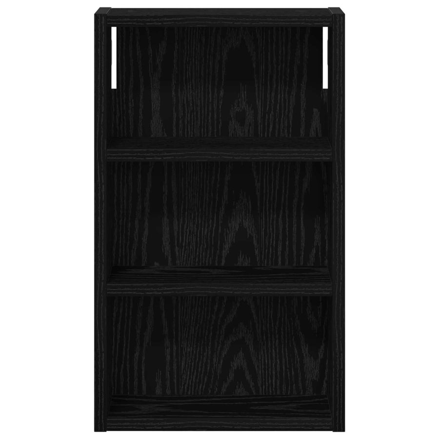 Badkamer wandkast Zwarte Eik 30 x 10 x 50 cm Geconstrueerd hout