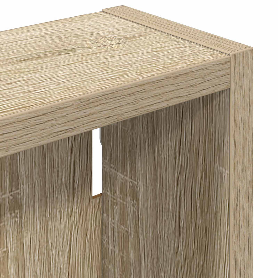 Badkamer wandkast met plank Sonoma Eiken 30 x 10 x 50 cm