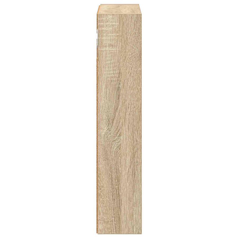Badkamer wandkast met plank Sonoma Eiken 30 x 10 x 50 cm
