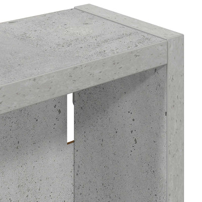 Badkamer wandkast met plank Beton Grijs 30 x 10 x 50 cm