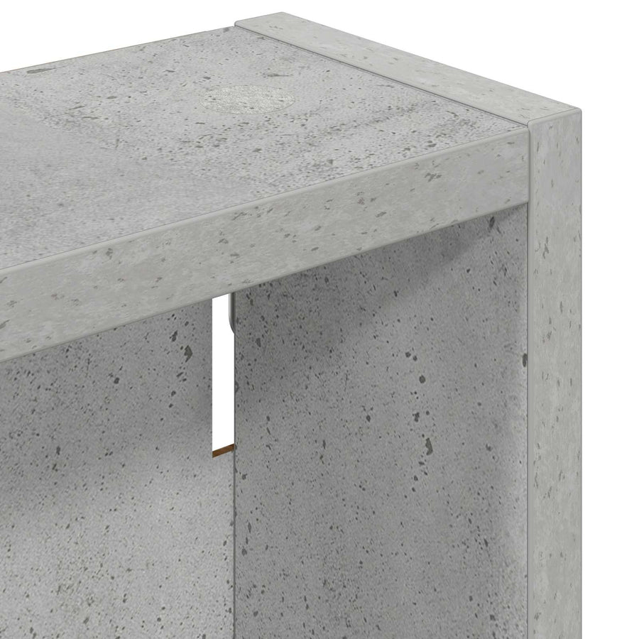 Badkamer wandkast met plank Beton Grijs 30 x 10 x 50 cm