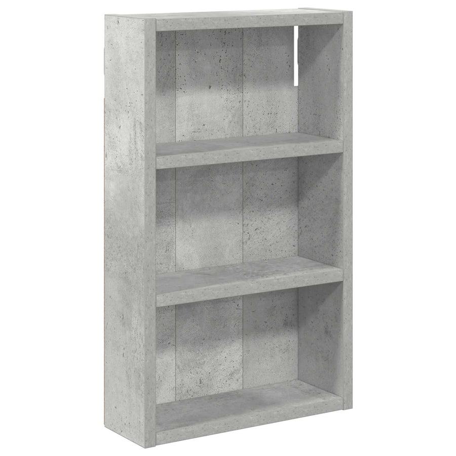Badkamer wandkast met plank Beton Grijs 30 x 10 x 50 cm