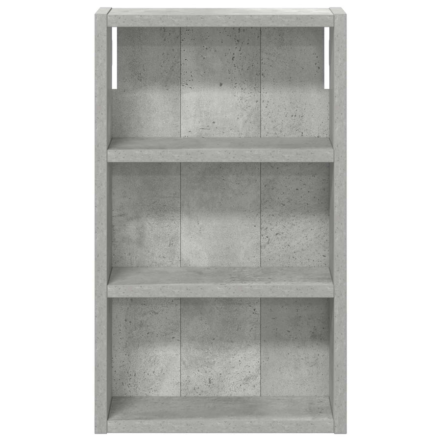 Badkamer wandkast met plank Beton Grijs 30 x 10 x 50 cm