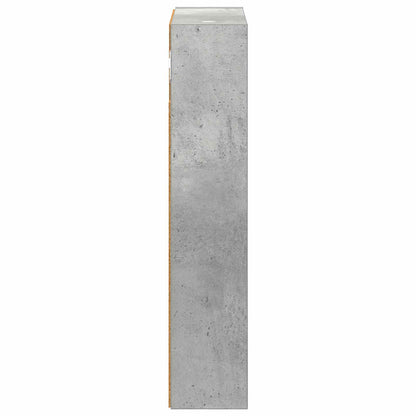 Badkamer wandkast met plank Beton Grijs 30 x 10 x 50 cm
