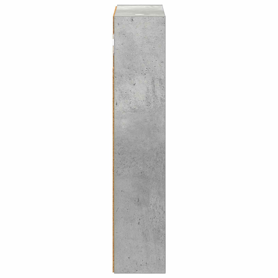 Badkamer wandkast met plank Beton Grijs 30 x 10 x 50 cm