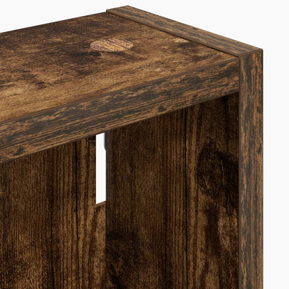 Badkamer wandkast met plank Gerookte Eik 30 x 10 x 50 cm