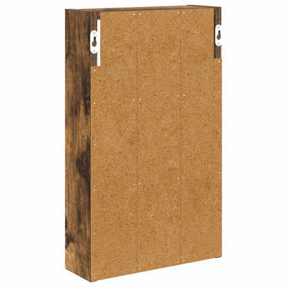 Badkamer wandkast met plank Gerookte Eik 30 x 10 x 50 cm