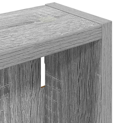 Badkamer wandkast met plank Grijze Sonoma 30 x 10 x 50 cm