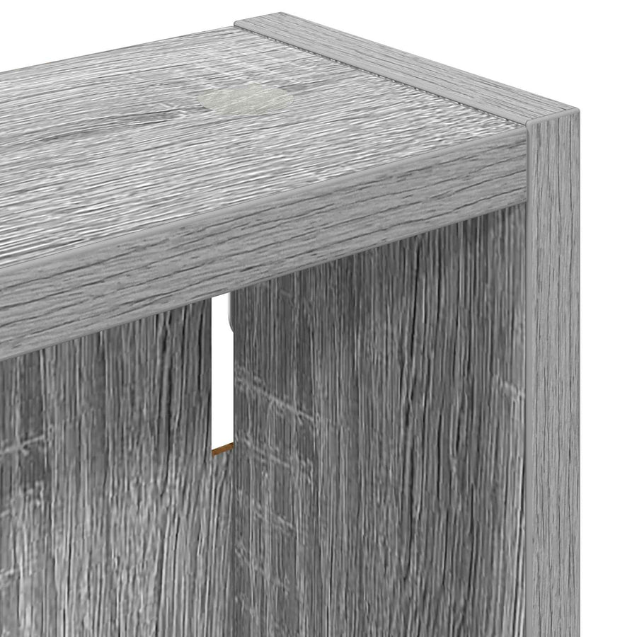 Badkamer wandkast met plank Grijze Sonoma 30 x 10 x 50 cm