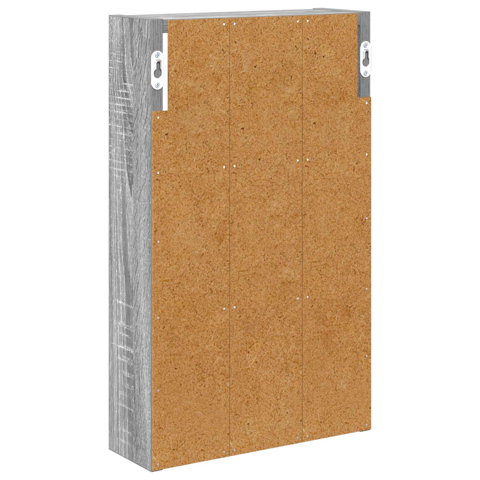 Badkamer wandkast met plank Grijze Sonoma 30 x 10 x 50 cm