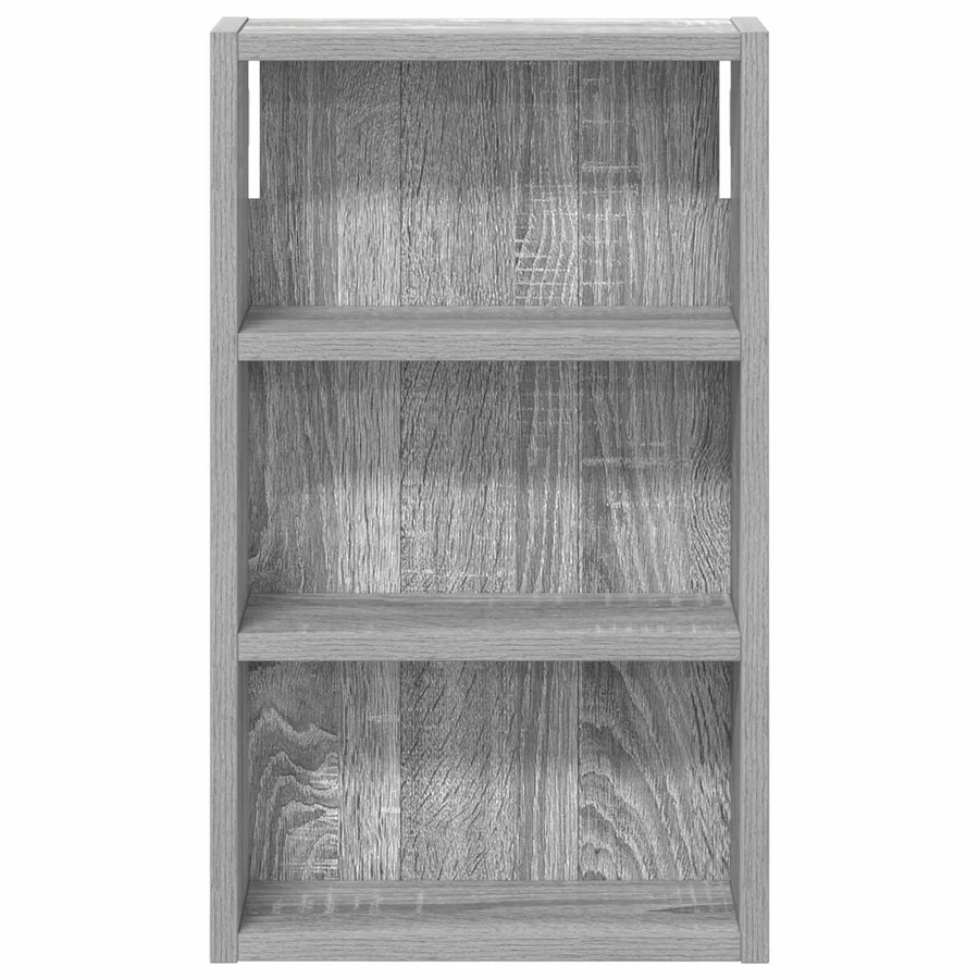 Badkamer wandkast met plank Grijze Sonoma 30 x 10 x 50 cm