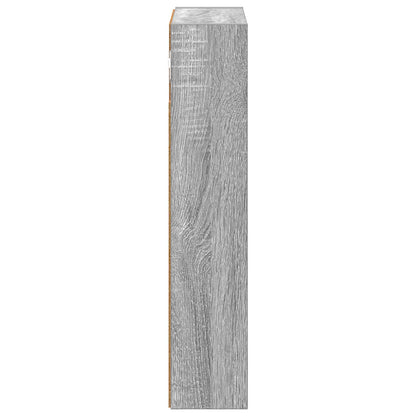 Badkamer wandkast met plank Grijze Sonoma 30 x 10 x 50 cm