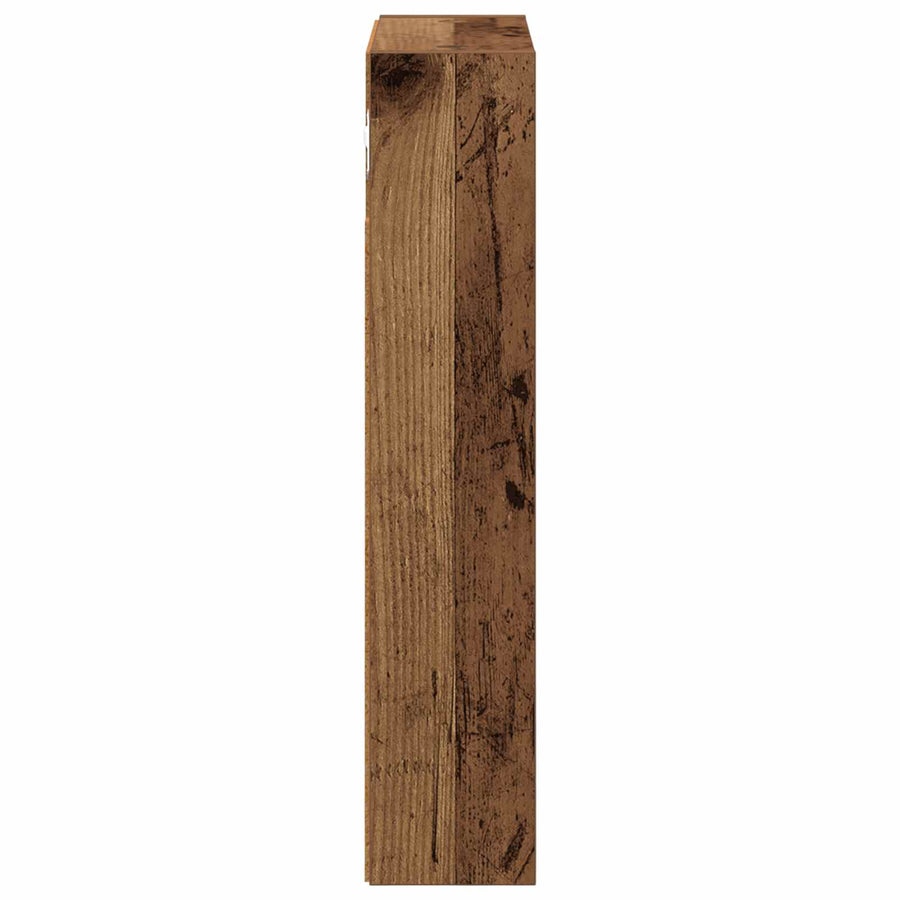 Badkamer wandkast Oudhout 30 x 10 x 50 cm Geconstrueerd hout