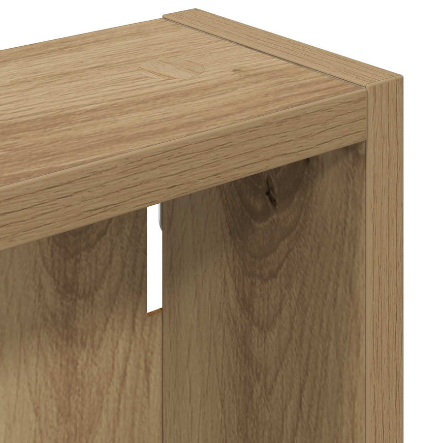 Badkamer wandkast met plank Ambachtelijk eiken 30 x 10 x 50 cm