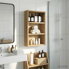 Bathroom wall cabinet with shelf Artisan oak 30 x 10 x 50 cm