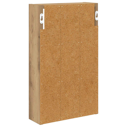 Badkamer wandkast met plank Ambachtelijk eiken 30 x 10 x 50 cm