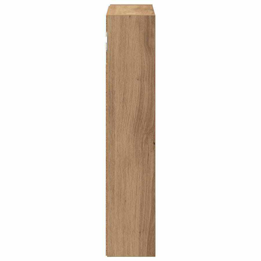 Badkamer wandkast met plank Ambachtelijk eiken 30 x 10 x 50 cm