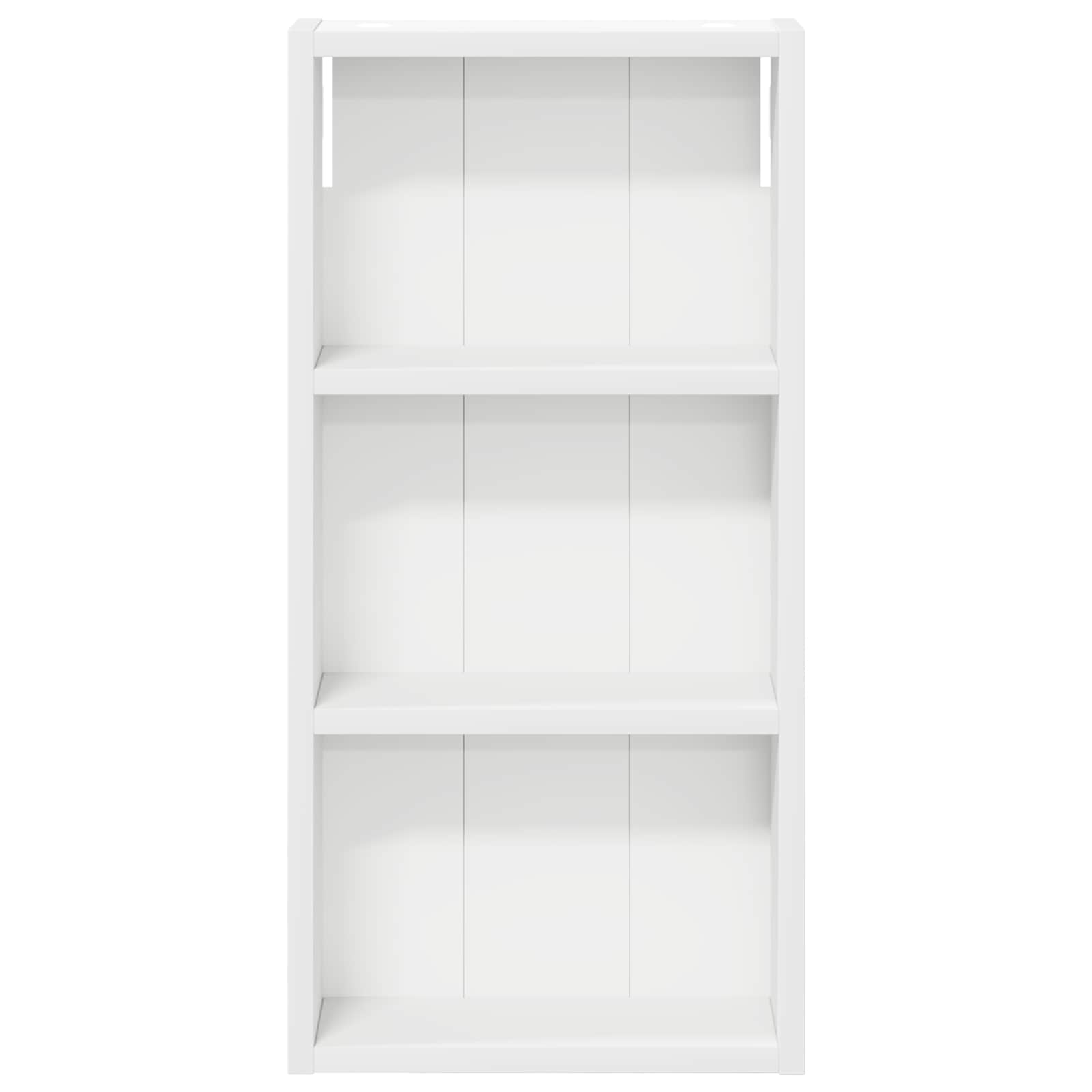 Badkamer wandkast Wit 30 x 10 x 60,5 cm Geconstrueerd hout