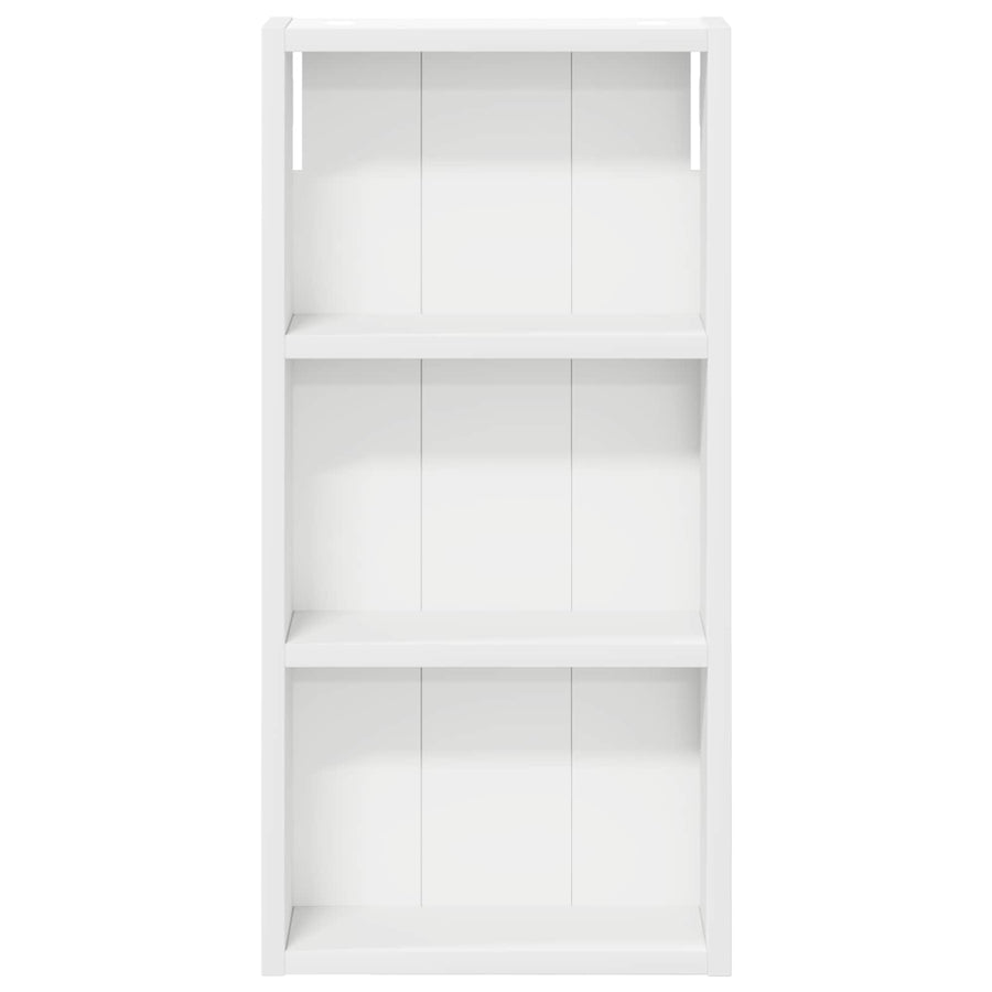 Badkamer wandkast Wit 30 x 10 x 60,5 cm Geconstrueerd hout