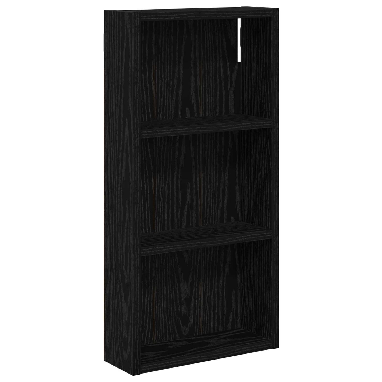Badkamer wandkast met plank Zwarte Eik 30 x 10 x 60,5 cm