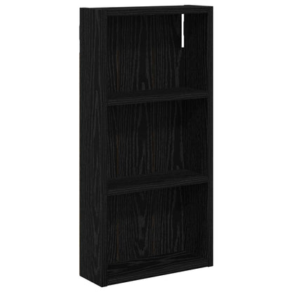 Badkamer wandkast met plank Zwarte Eik 30 x 10 x 60,5 cm