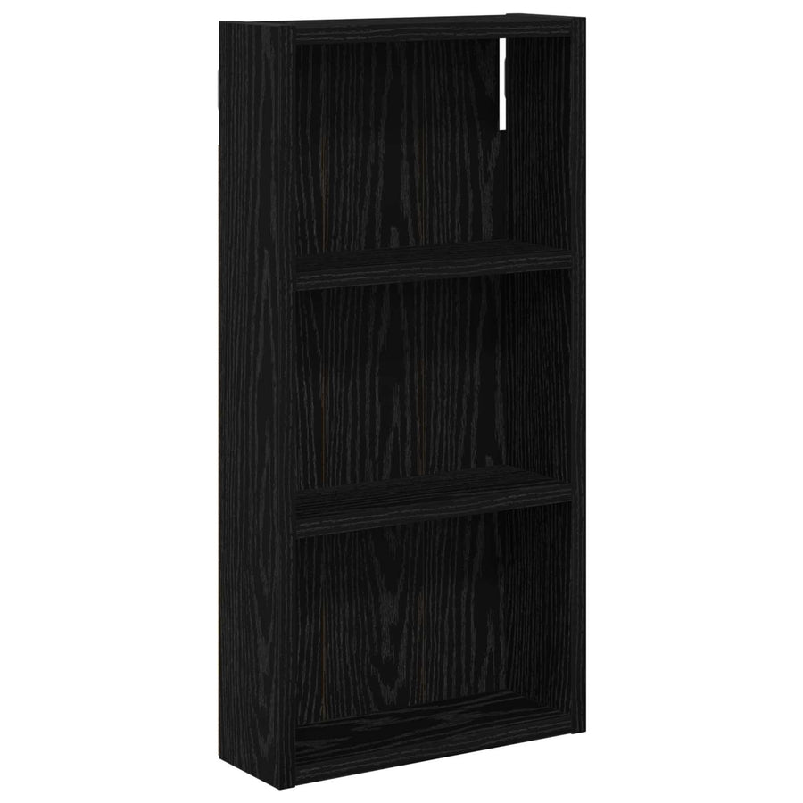 Badkamer wandkast met plank Zwarte Eik 30 x 10 x 60,5 cm