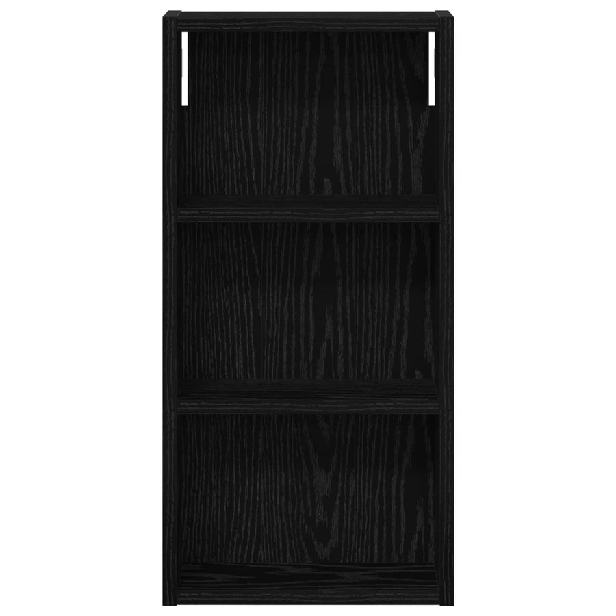 Badkamer wandkast met plank Zwarte Eik 30 x 10 x 60,5 cm