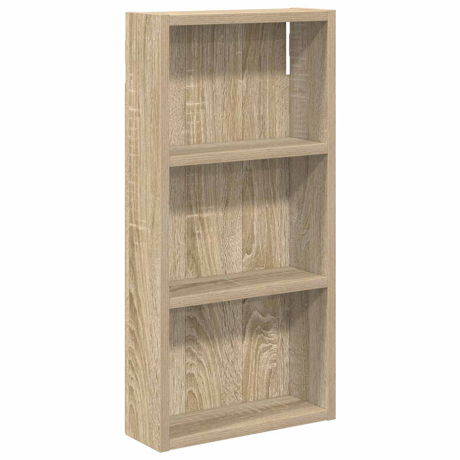 Badkamer wandkast met plank Sonoma Eiken 30 x 10 x 60,5 cm