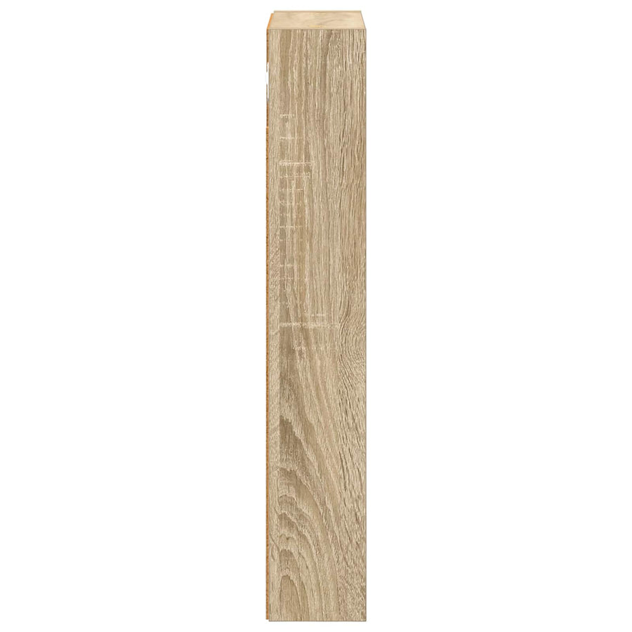 Badkamer wandkast met plank Sonoma Eiken 30 x 10 x 60,5 cm