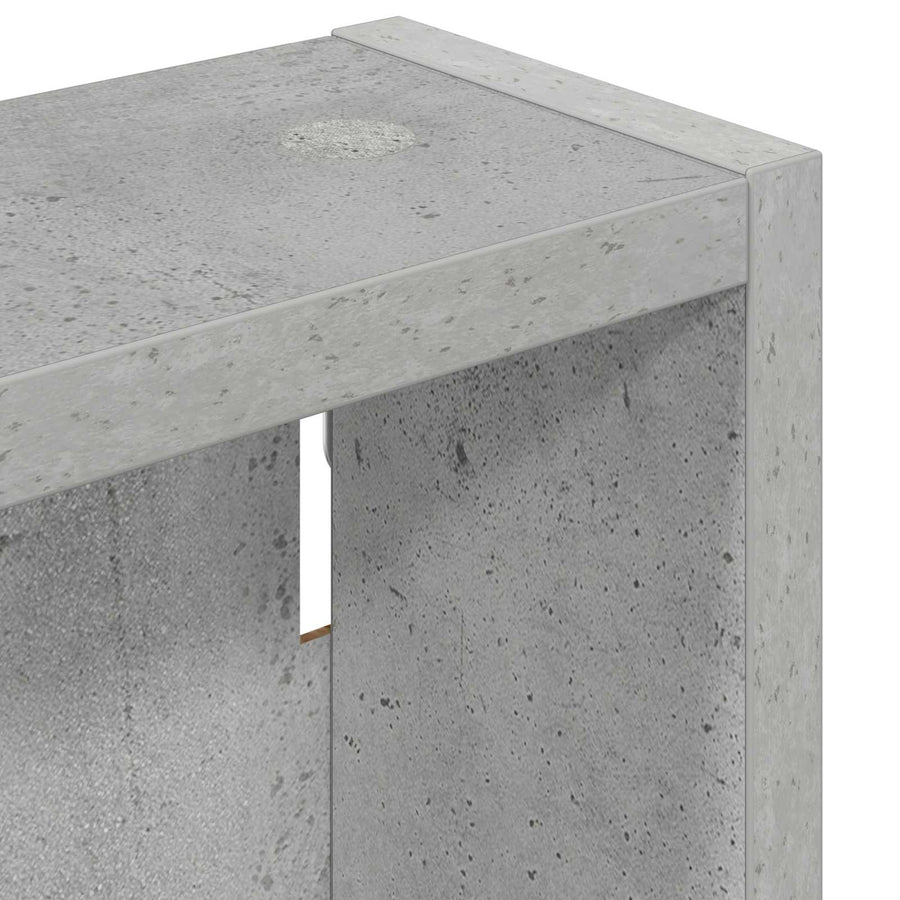Badkamer wandkast met plank Beton Grijs 30 x 10 x 60,5 cm