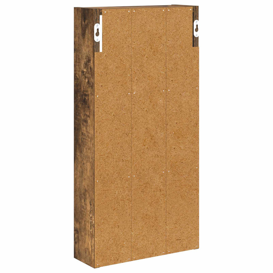 Badkamer wandkast met plank Gerookte Eik 30 x 10 x 60,5 cm