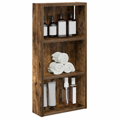 Badkamer wandkast met plank Gerookte Eik 30 x 10 x 60,5 cm