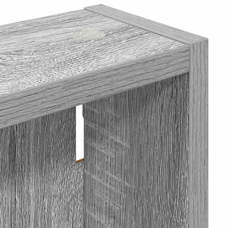 Badkamer wandkast met plank Grijze Sonoma 30 x 10 x 60,5 cm