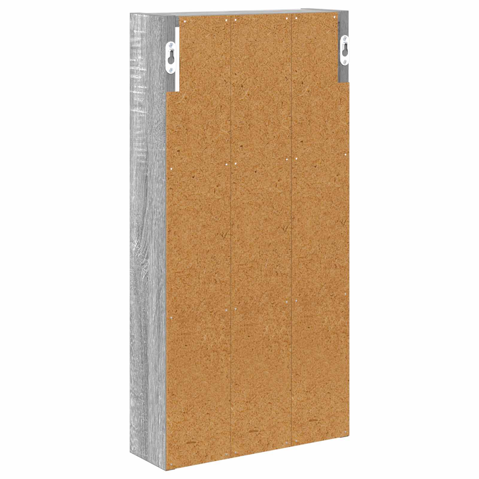 Badkamer wandkast met plank Grijze Sonoma 30 x 10 x 60,5 cm