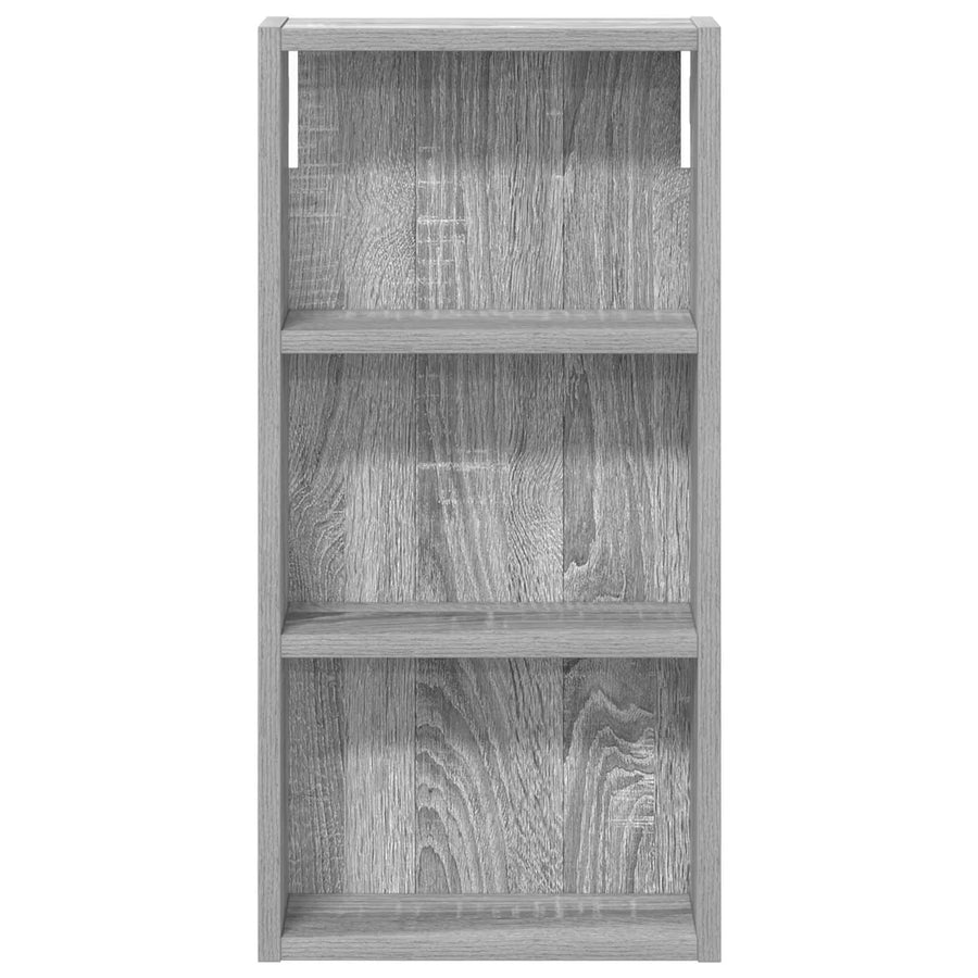 Badkamer wandkast met plank Grijze Sonoma 30 x 10 x 60,5 cm