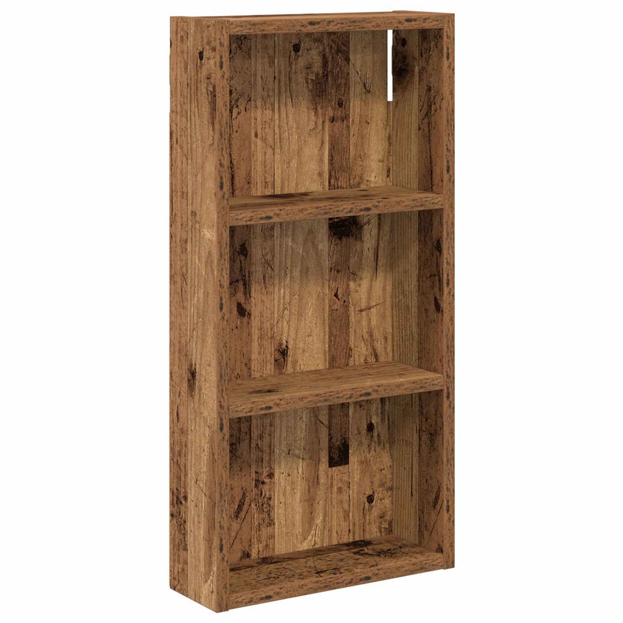 Badkamer wandkast Oudhout 30 x 10 x 60,5 cm Geconstrueerd hout