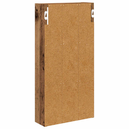 Badkamer wandkast Oudhout 30 x 10 x 60,5 cm Geconstrueerd hout