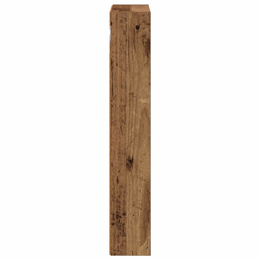 Badkamer wandkast Oudhout 30 x 10 x 60,5 cm Geconstrueerd hout