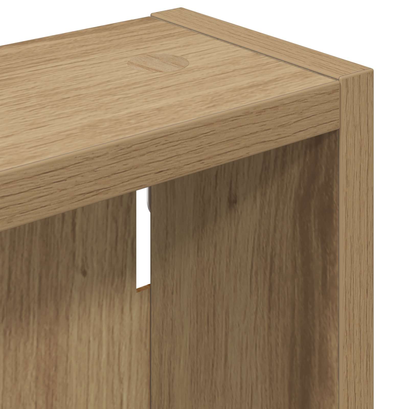 Badkamer wandkast Ambachtelijk eiken 30 x 10 x 60,5 cm